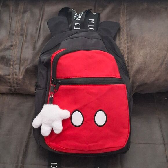 Mickey Mouse Backpack Bookbag - Picture 4 of 6